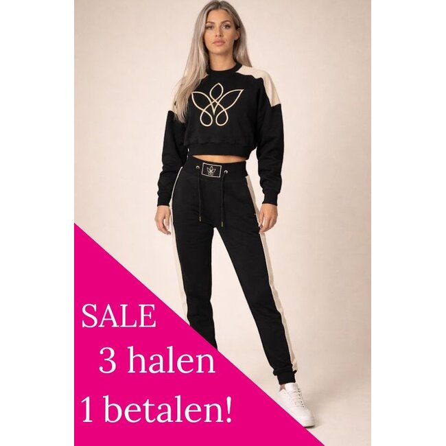 RD Signature Roxy Broek - Black jogging