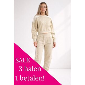 RD Signature Roxy Sweater - Beige jogging