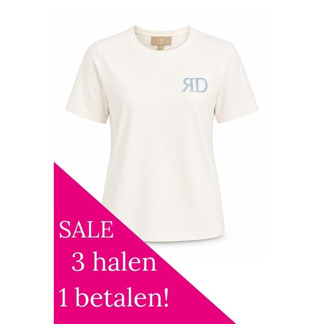 T-shirt Lora - Wit