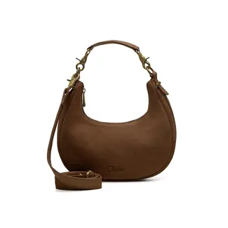 Chabo Bags Sydney Shoulderbag Suede - Chocolate
