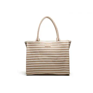 Chabo Bags Suus Shopper - Sand/Stripe