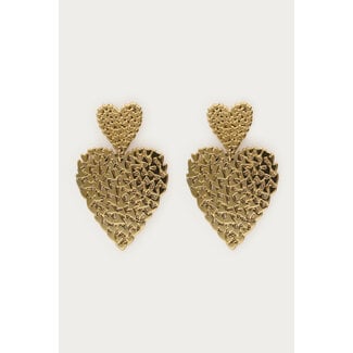 My Jewellery Statement oorbellen met hartjes