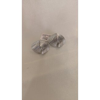 My Jewellery Oorstekers met dubbele lijnen