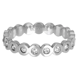 iXXXi jewellery Last Items SALE! Vulring Big Circle Stone 4mm - Zilver