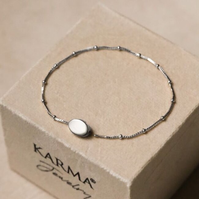 FOREVER LOCKED Armband CECILE - Zilver