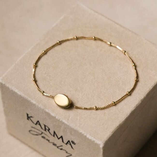FOREVER LOCKED Armband CECILE - Verguld