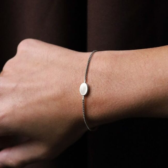 FOREVER LOCKED Armband ISABELLE - Zilver