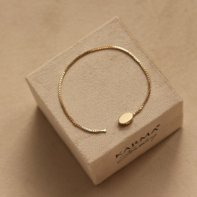 FOREVER LOCKED Armband ISABELLE - Verguld