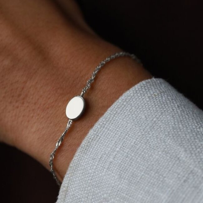 FOREVER LOCKED Armband ADELINE - Zilver
