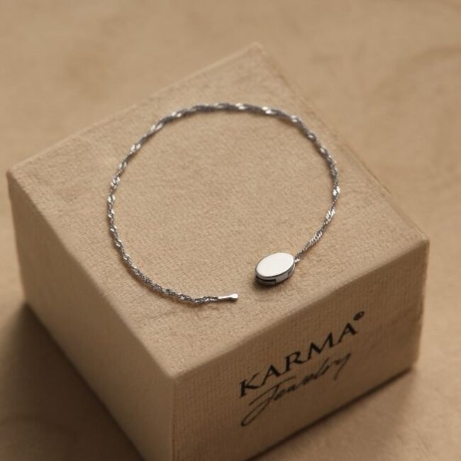 FOREVER LOCKED Armband ADELINE - Zilver
