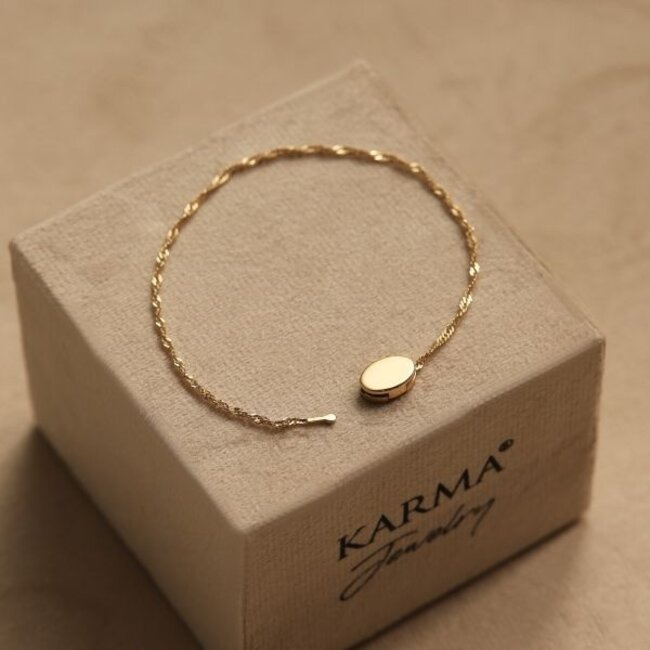 FOREVER LOCKED Armband ADELINE - Verguld