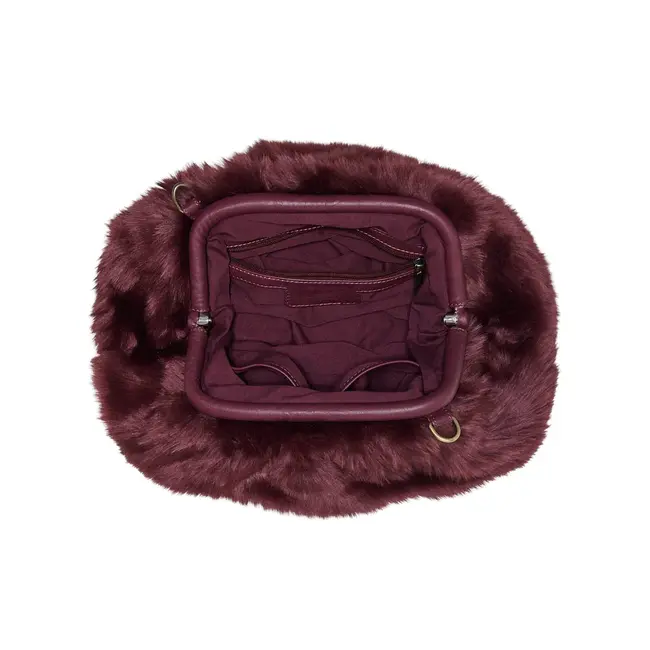 Fake Fur Freddie - Bordeaux