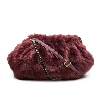 Chabo Bags Fake Fur Freddie - Bordeaux