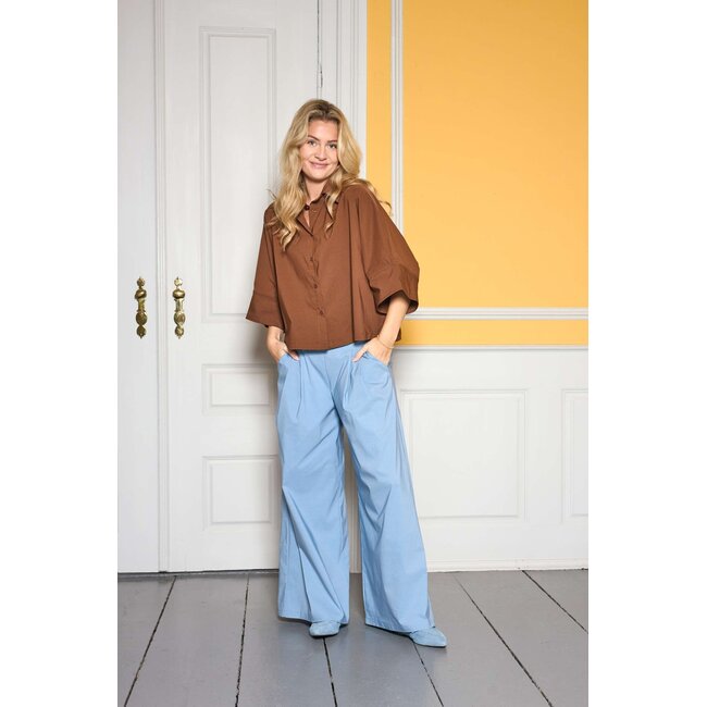 DAVINA loose shirt - Army