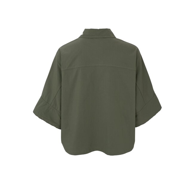 DAVINA loose shirt - Army