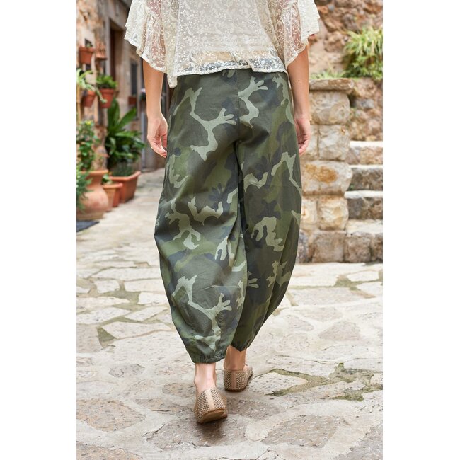 ALLY Balloon Pant - Army Camouflage
