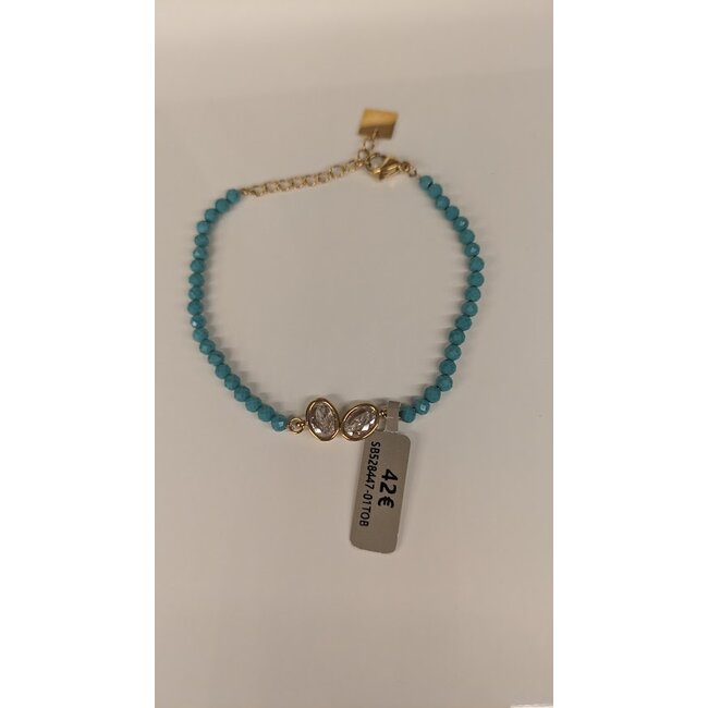 Armband Leaf - Turquoise