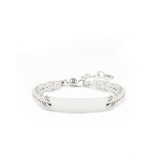 Buddha to Buddha Mini Armband Nathalie Bar Zilver