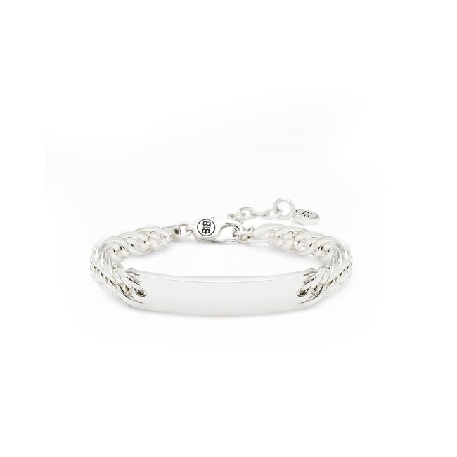 Mini Armband Nathalie Bar Zilver
