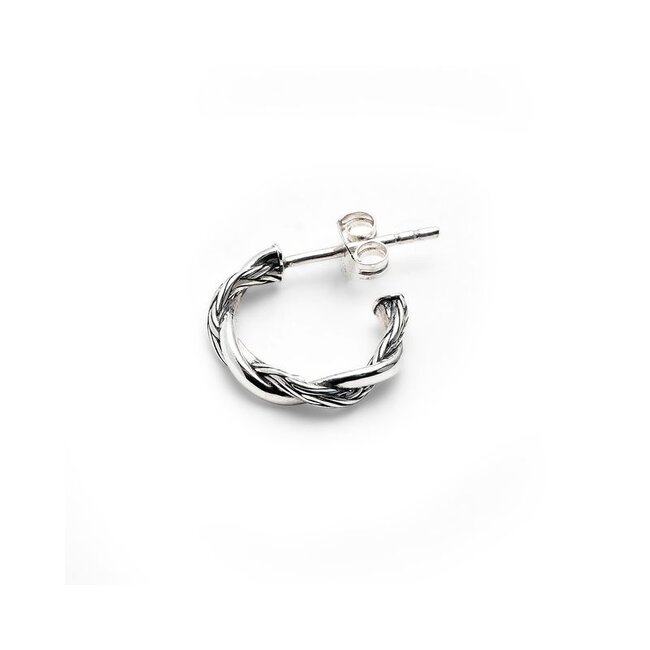 Oorbellen Katja Twist Zilver Set