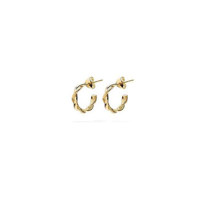 Oorbellen Katja Twist Verguld Set