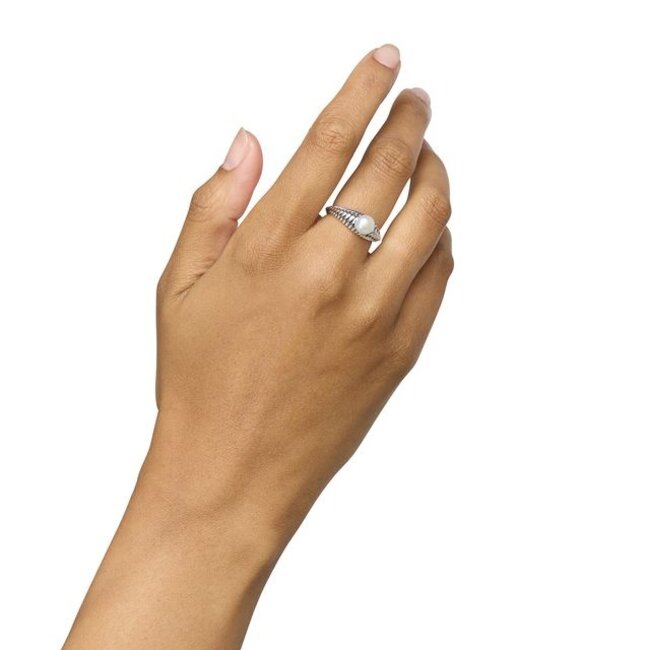 Ring Ben Pearl Zilver