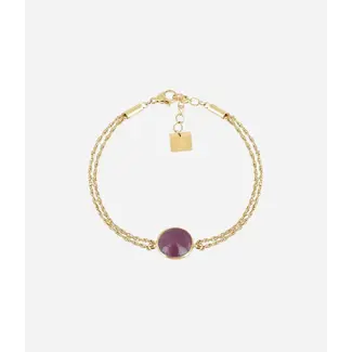 ZAG Bijoux Armband Iriséa - Paars