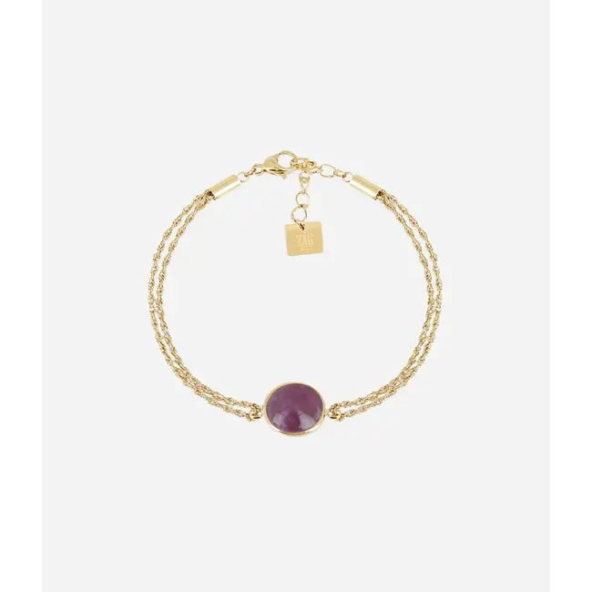 Armband Iriséa - Paars