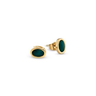 Melano Jewelry Friends Noemi Oorbellen - Dark Teal