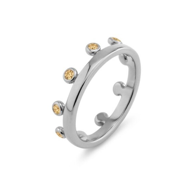 Friends Ring Zita Light Colorado Topaz - Zilverkleurig