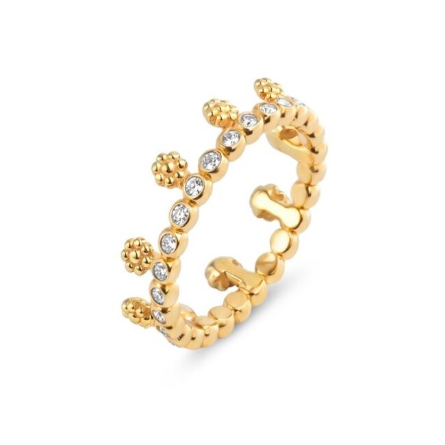 Friends Ring Florentina - Goudkleurig