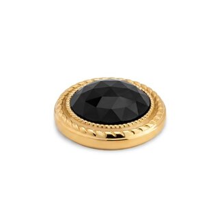 Melano Jewelry Kosmic Setting Vintage Cord - Zwart