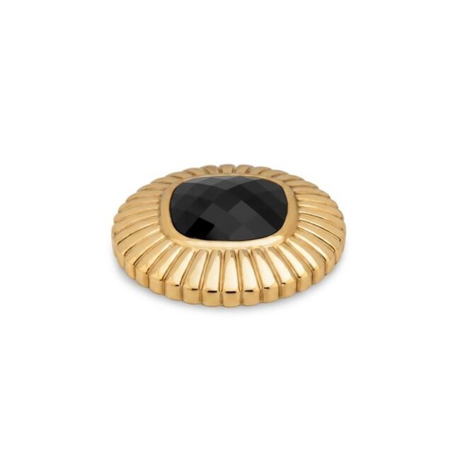Kosmic Radiant Cushion - Zwart