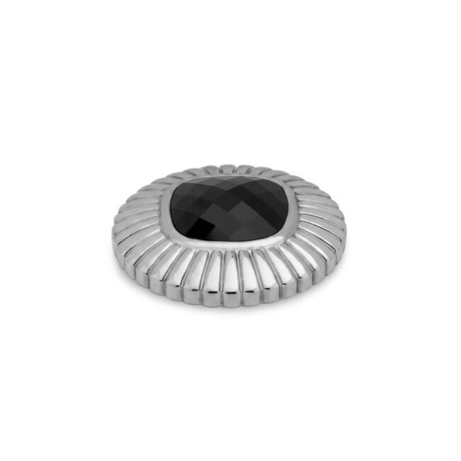 Kosmic Radiant Cushion - Zwart