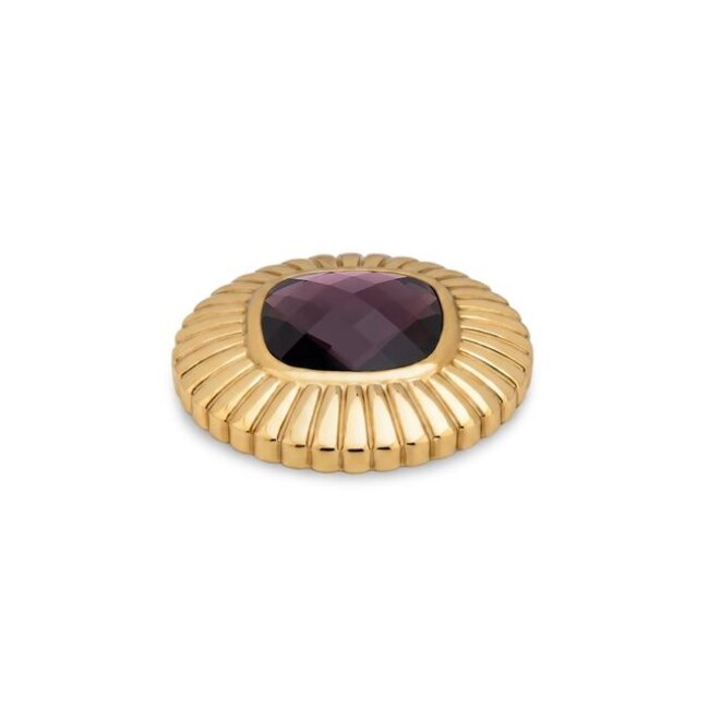 Kosmic Radiant Cushion - Plum