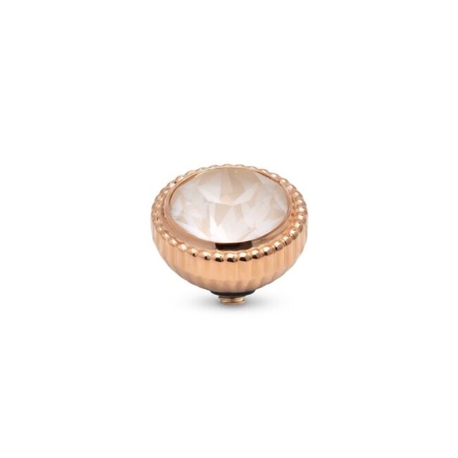 Twisted Setting Brilliant Halo - Crystal Linen