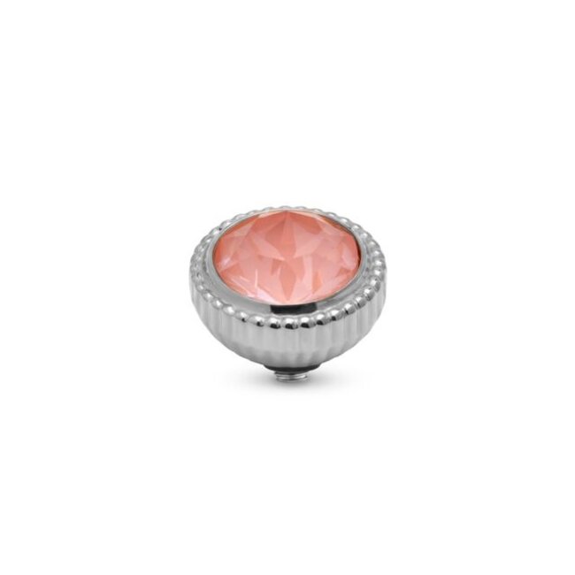 Twisted Setting Brilliant Halo - Crystal Flamingo