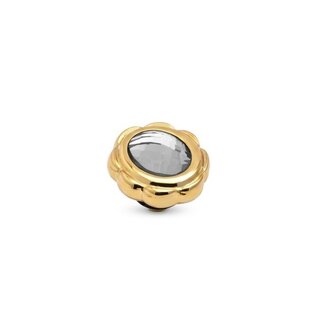 Melano Jewelry Twisted Setting Poppy - Crystal
