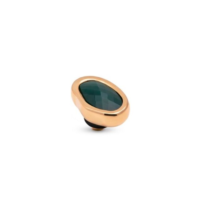 Twisted Setting Pebble - Dark Teal