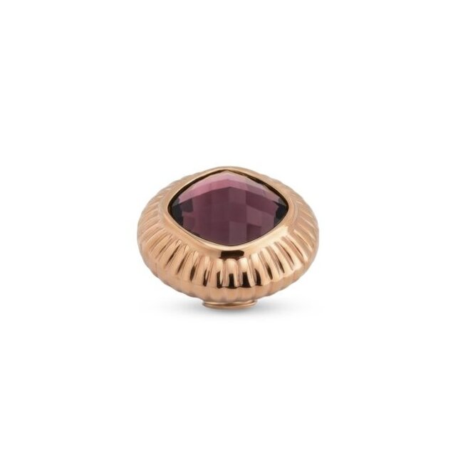 Vivid Setting Round Square - Plum