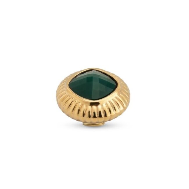 Vivid Setting Round Square - Dark Teal