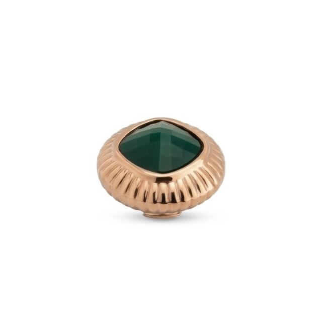 Vivid Setting Round Square - Dark Teal