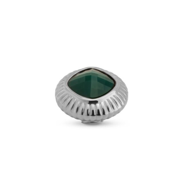Vivid Setting Round Square - Dark Teal