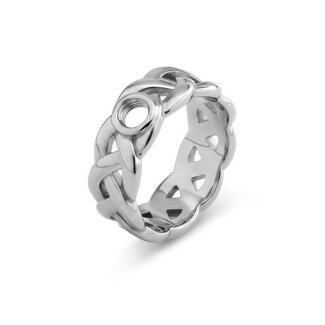 Melano Jewelry Vivid Visa ring - Zilverkleurig