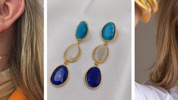 Bernice by Parisienne oorbellen: elegant met een Franse uitstraling