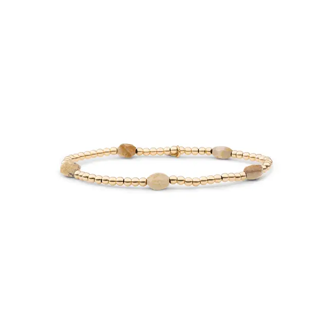 Cushion Cut Armband Landscape Jasper