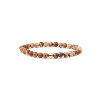Sparkling Jewels Saturn Armband Large Landscape Jasper
