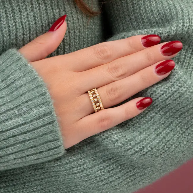 Friends Ring Evita - Goudkleurig