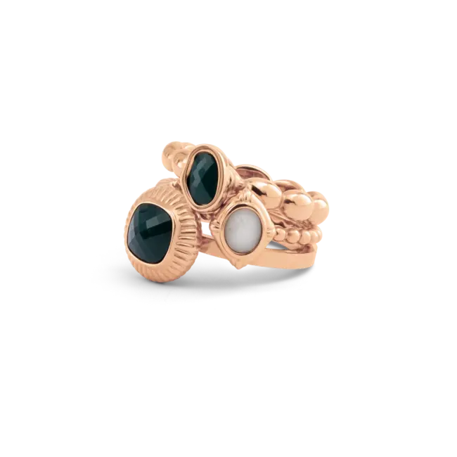 Vivid & Twisted Forest Romance Ringen Set