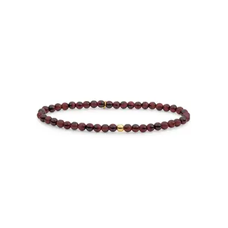 Sparkling Jewels Saturn Armband Small Red Tiger Eye
